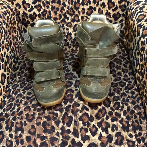 Sold -Isabel Marant wedge sneakers - Picture 3 of 8
